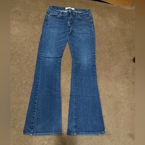 Abercrombie & Fitch Dark Blue Flare Jeans
